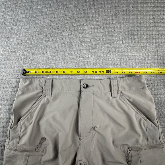 5.11 Tactical Trail Short Men 32 Tan 9.5" Hiking Outdoor Cargo Ripstop Stretch - Picture 4 of 8